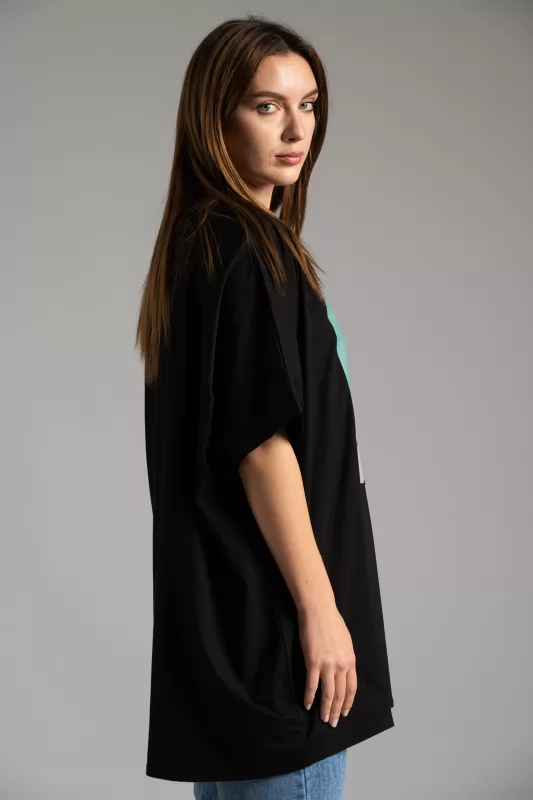 T-shirt Lady Strass