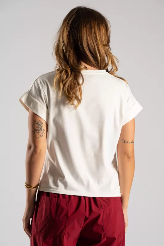 T-shirt Leopard Lips