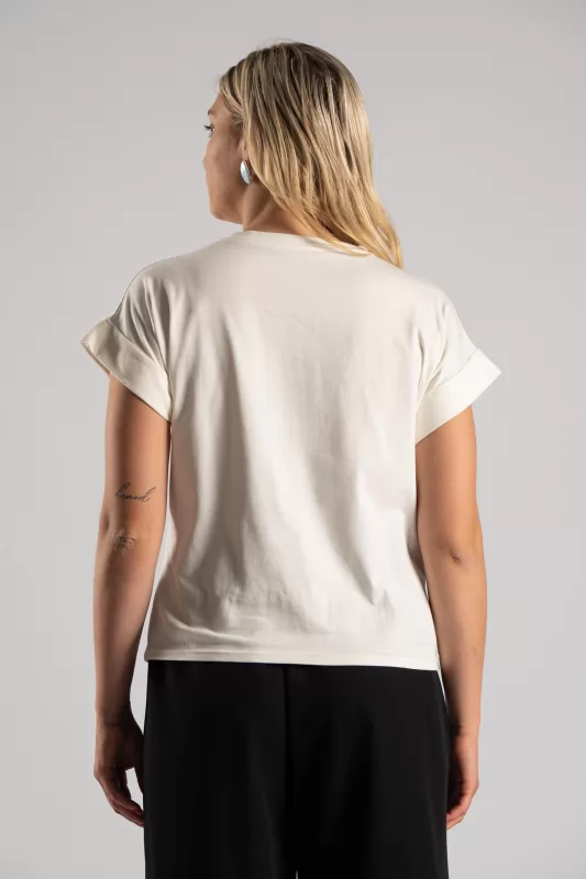 T-shirt Leopard Lips