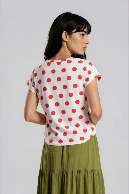 T-Shirt Με Πουά