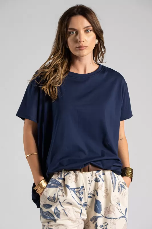 T-shirt Μονόχρωμο Basic