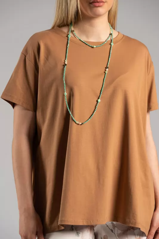 T-shirt Μονόχρωμο Basic
