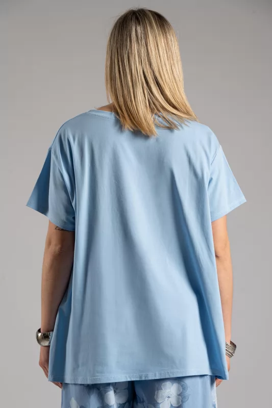 T-shirt Μονόχρωμο Basic
