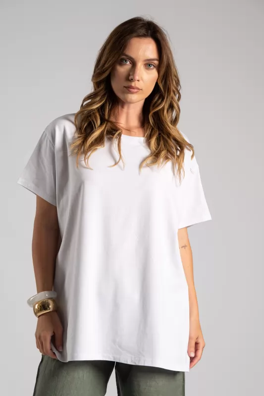 T-shirt Μονόχρωμο Basic