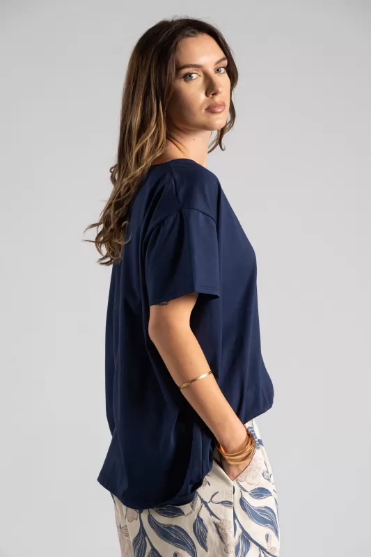 T-shirt Μονόχρωμο Basic