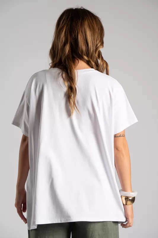 T-shirt Μονόχρωμο Basic