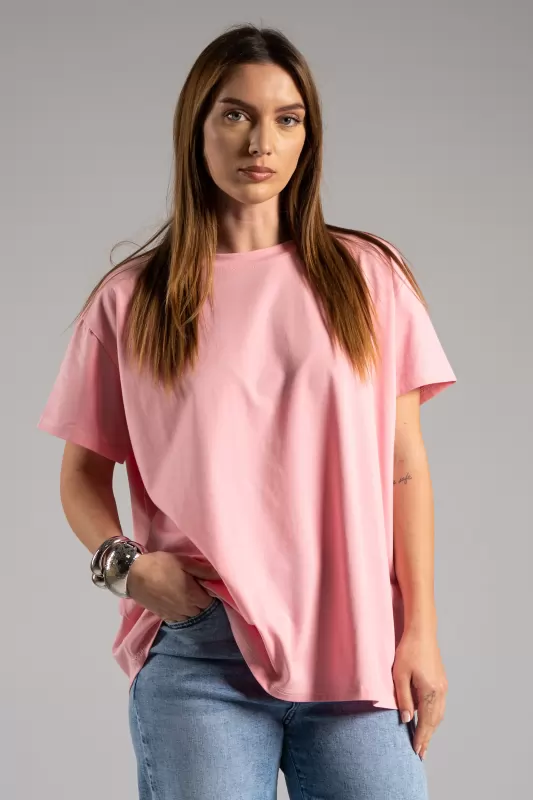 T-shirt Μονόχρωμο Basic