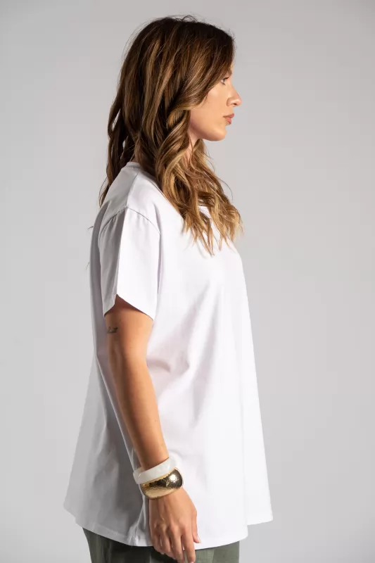 T-shirt Μονόχρωμο Basic