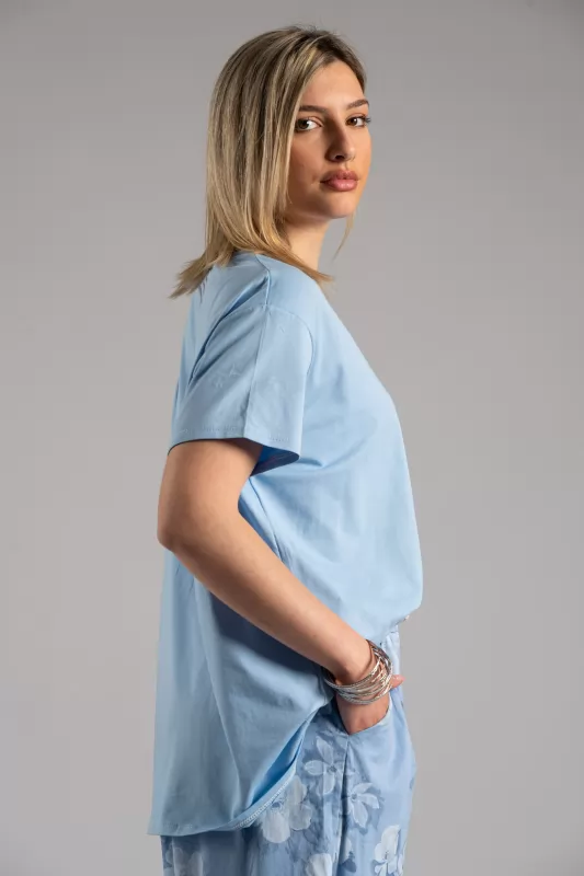 T-shirt Μονόχρωμο Basic