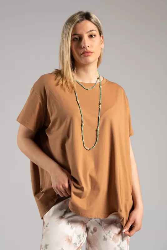T-shirt Μονόχρωμο Basic