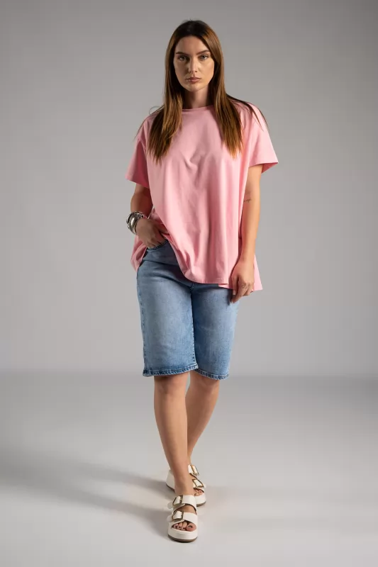 T-shirt Μονόχρωμο Basic