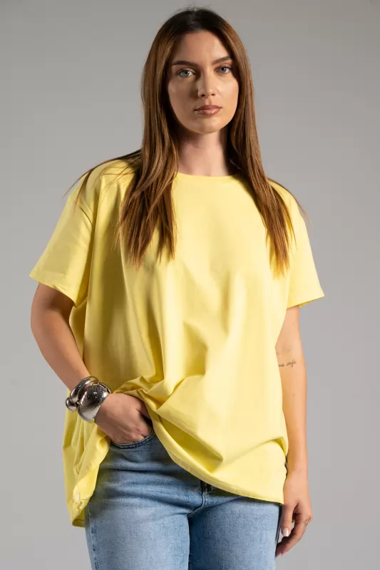T-shirt Μονόχρωμο Basic