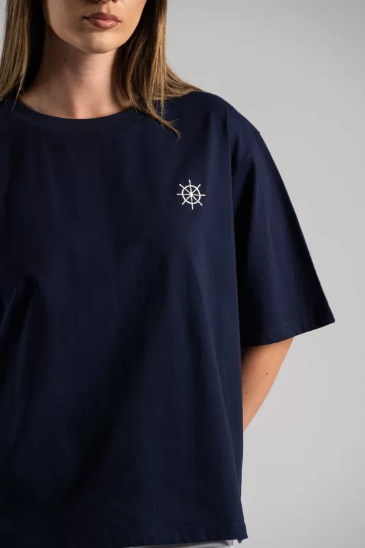 T-shirt Μονόχρωμο Captain