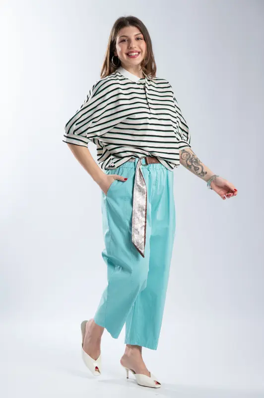 T-Shirt Polo Horizontal Stripes 