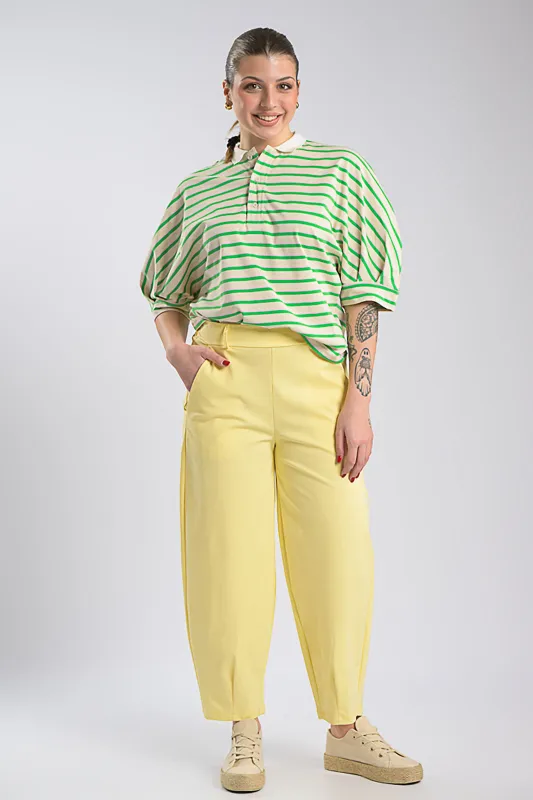 T-Shirt Polo Horizontal Stripes 