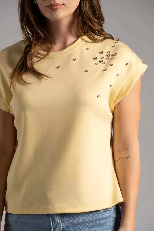 T-shirt Strass