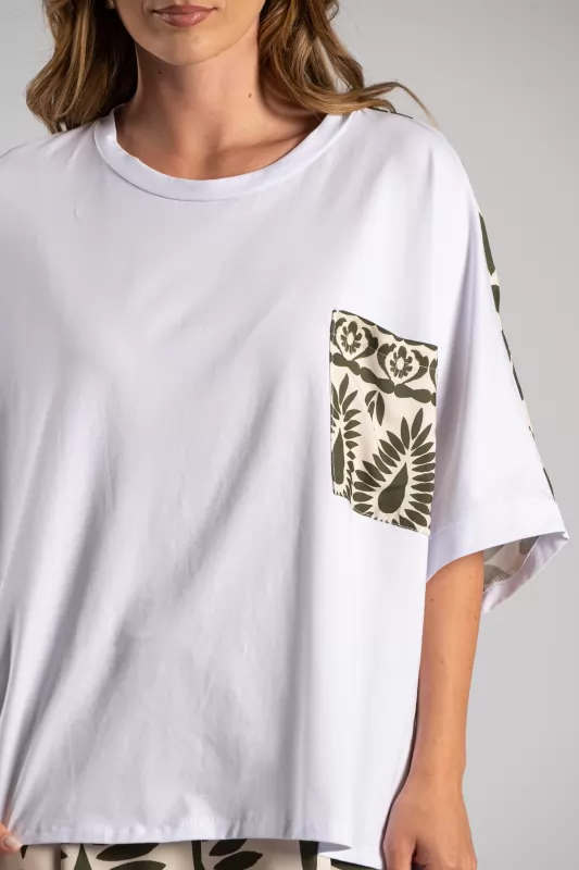 T-shirt Τσέπη Hawaii