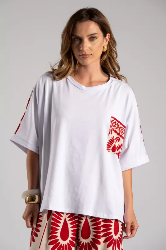 T-shirt Τσέπη Hawaii