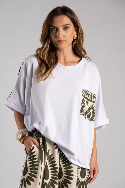 T-shirt Τσέπη Hawaii