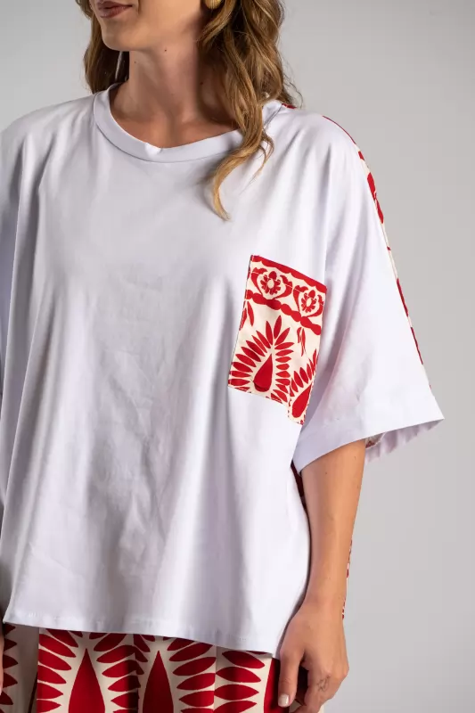 T-shirt Τσέπη Hawaii