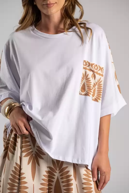 T-shirt Τσέπη Hawaii