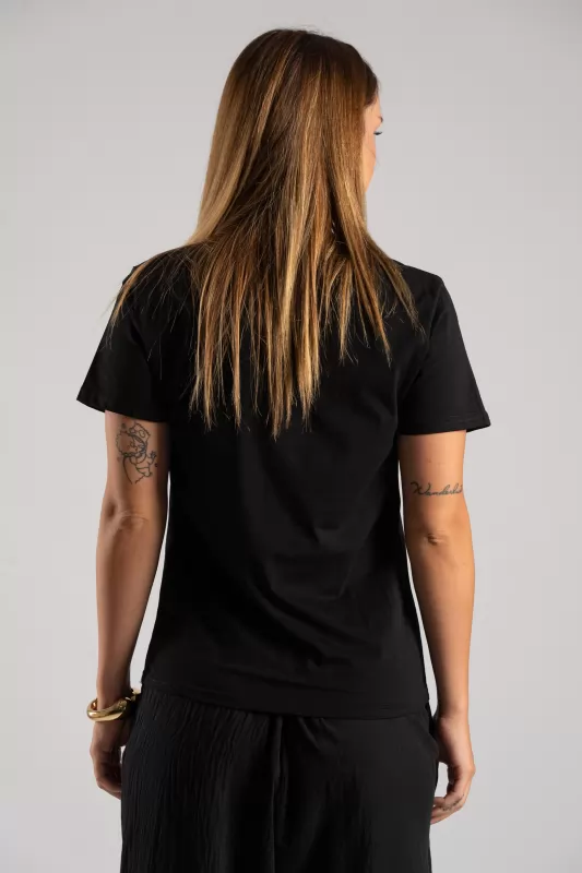 T-shirt Βallerina Στρας