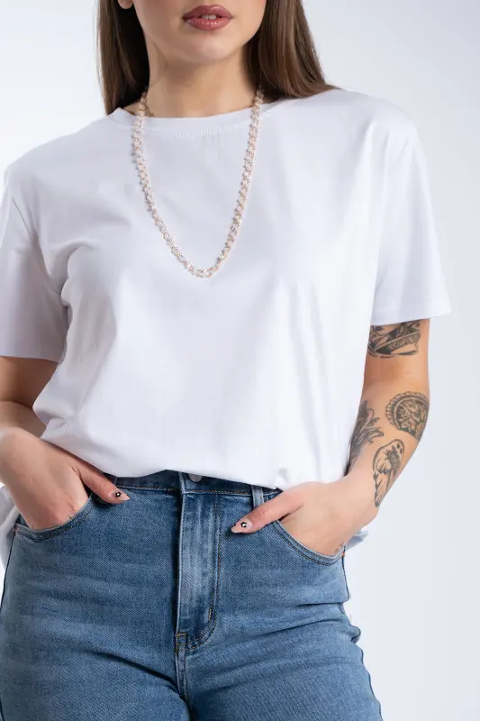 Cotton Basic T-shirt