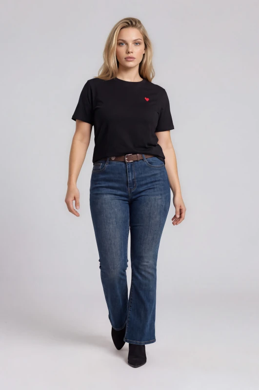 T-shirt Βαμβακερό Basic Heart