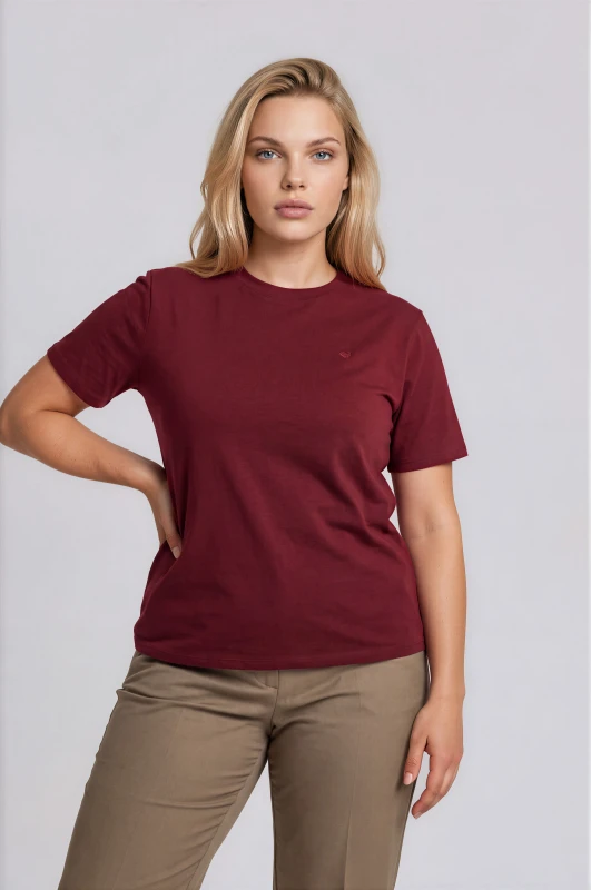 T-shirt Cotton Basic Heart 