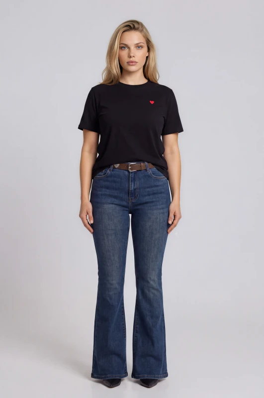 T-shirt Βαμβακερό Basic Heart