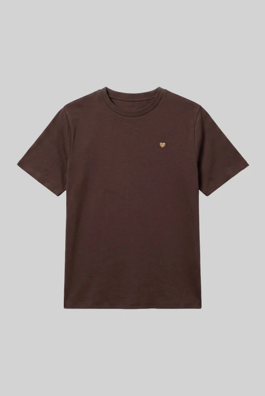 T-shirt Cotton Basic Heart 