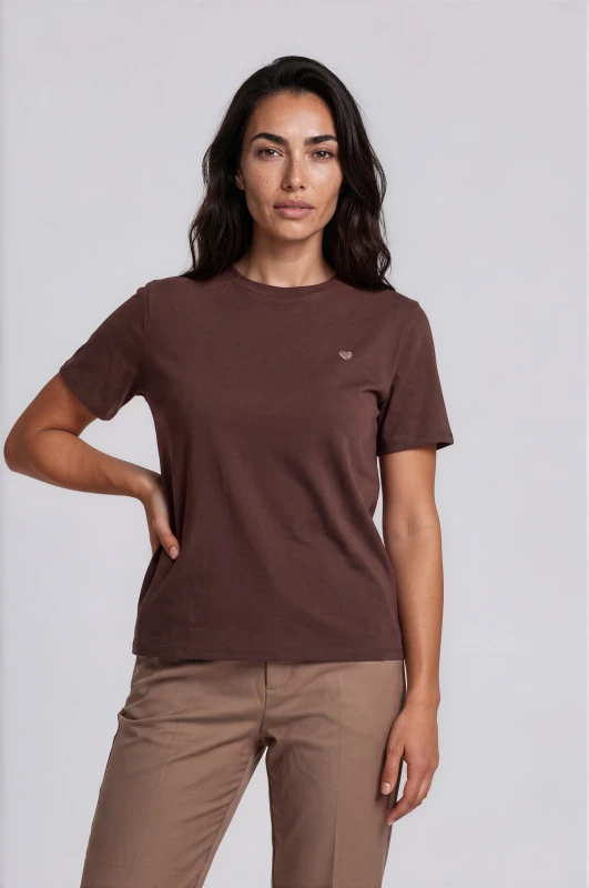 T-shirt Βαμβακερό Basic Heart