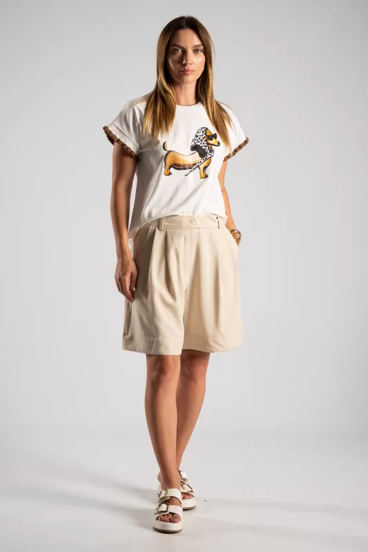 T-shirt Βαμβακερό Canine