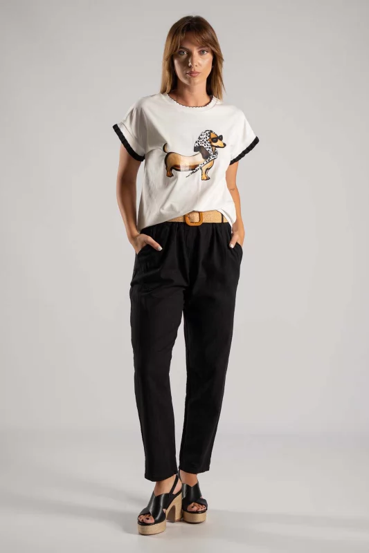 T-shirt Cotton Canine 