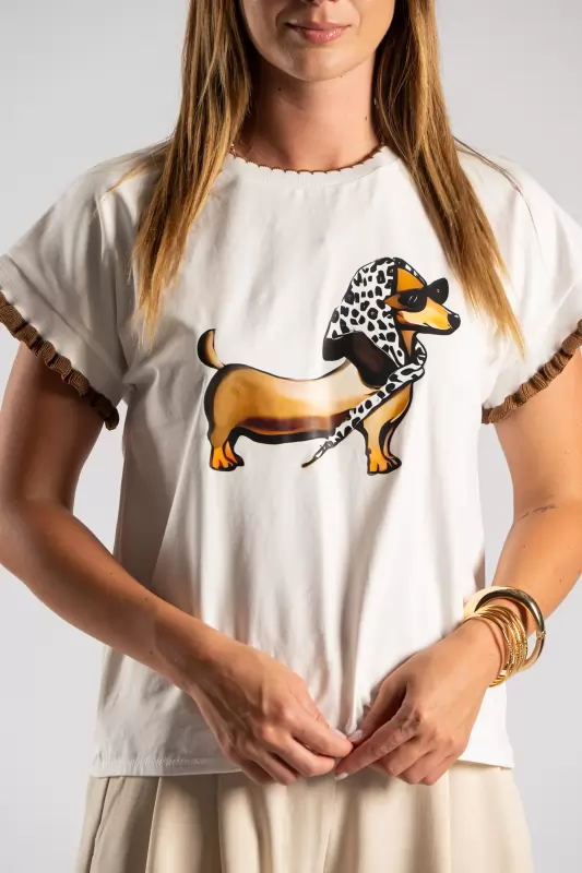 T-shirt Βαμβακερό Canine