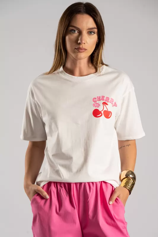 T-shirt Βαμβακερό Cherry