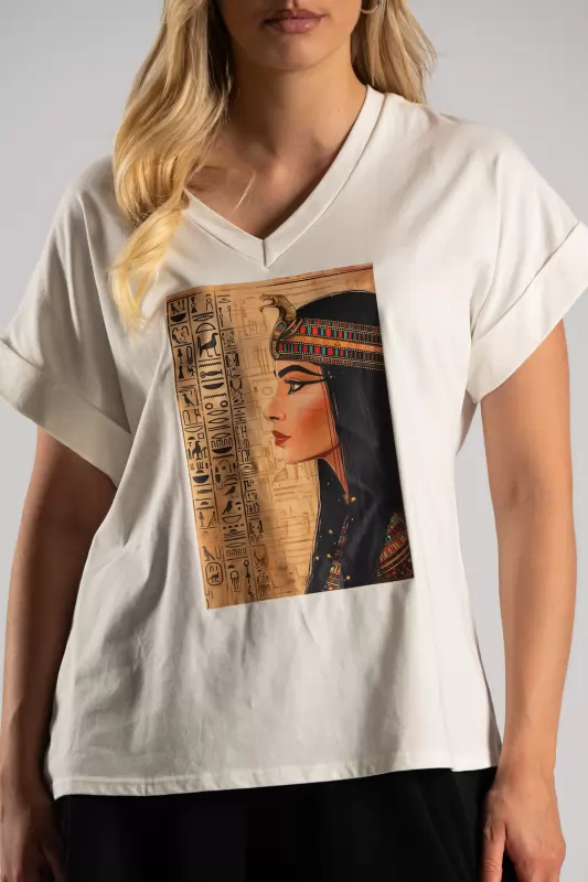 T-shirt Βαμβακερό Cleopatra