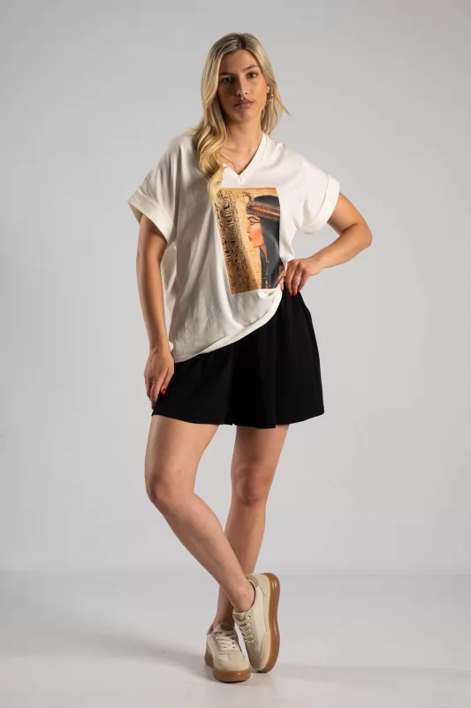 T-shirt Βαμβακερό Cleopatra