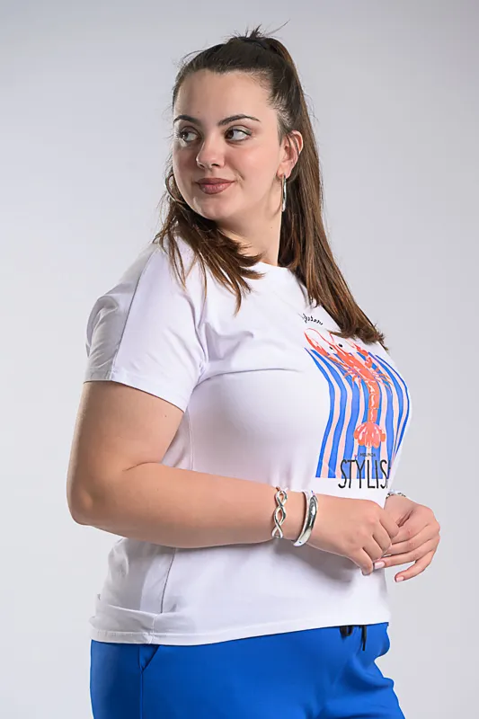 T-shirt Βαμβακερό Crab