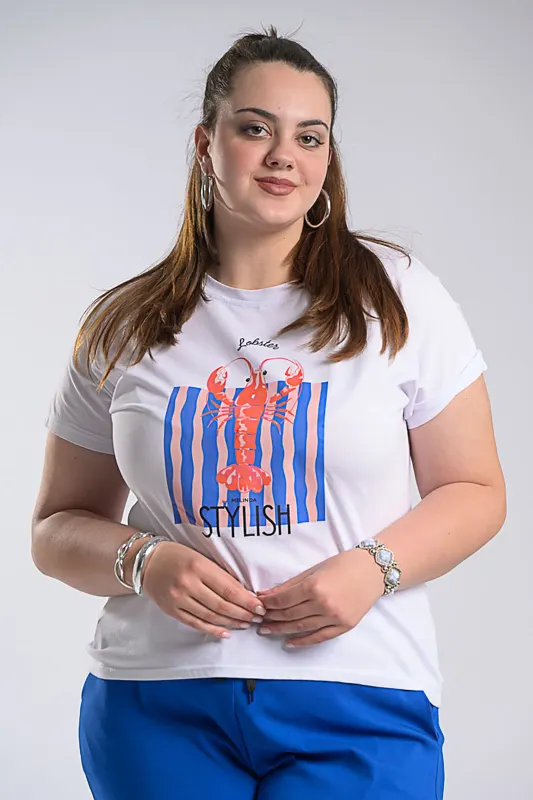 T-shirt Βαμβακερό Crab