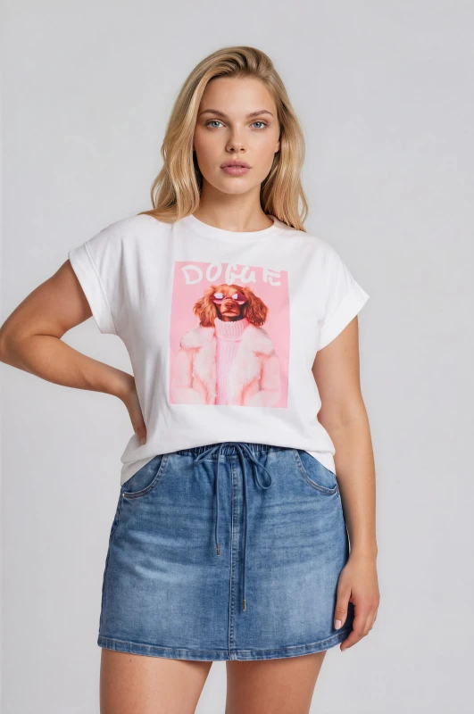 T-Shirt Βαμβακερό Dogue