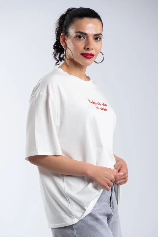 T-shirt Βαμβακερό Finche ce Vita