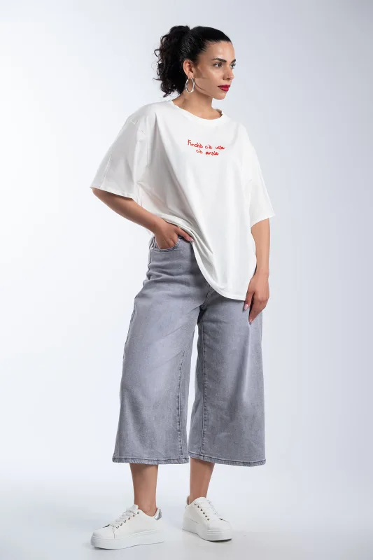T-shirt Βαμβακερό Finche ce Vita