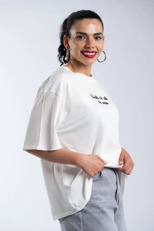 T-shirt Βαμβακερό Finche ce Vita