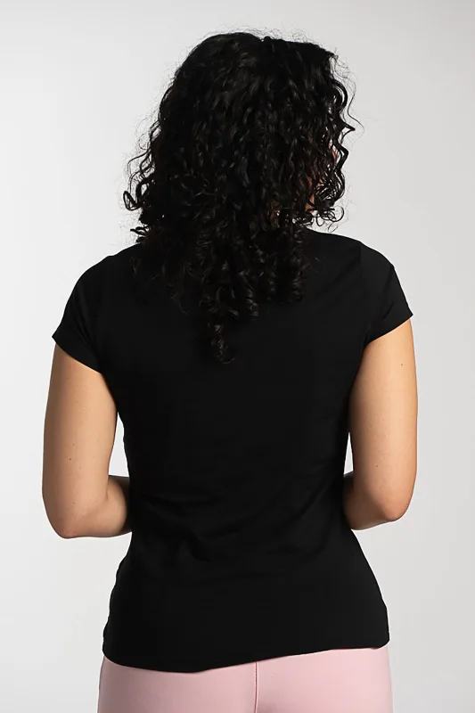 Cotton Embroidered T-Shirt Animal Print