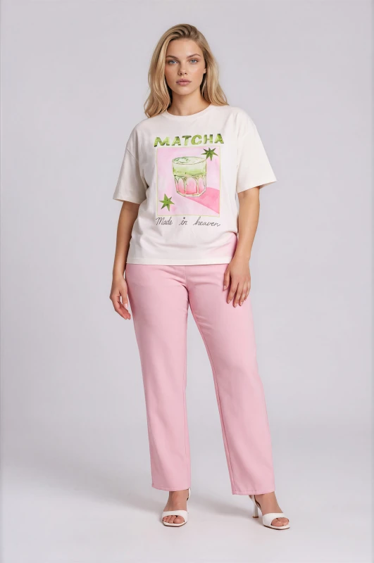 T-shirt Βαμβακερό Matcha