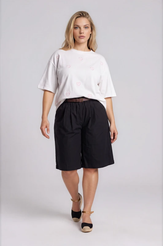 T-shirt Βαμβακερό Mini Hearts