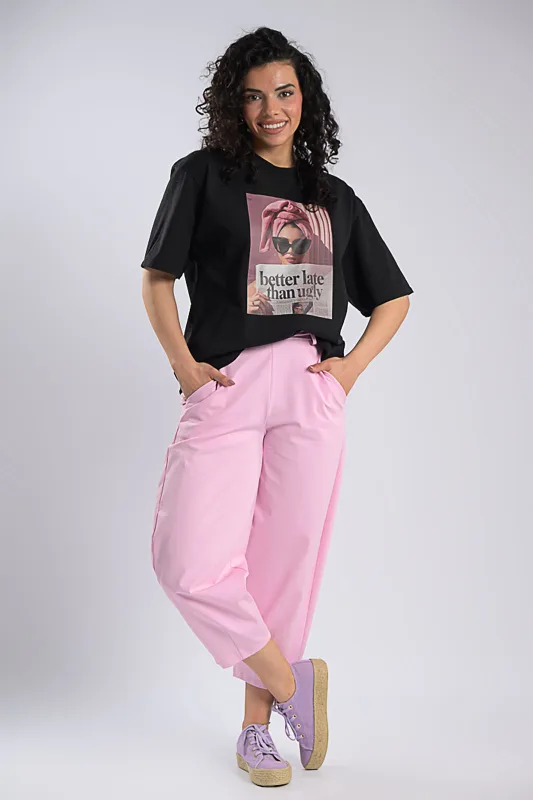 Cotton T-shirt Newspaper 