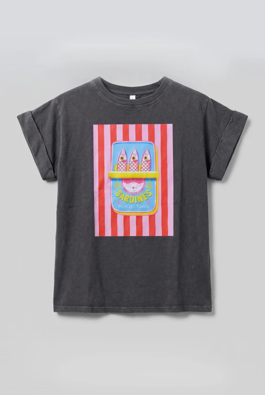 T-Shirt Βαμβακερό Sardines