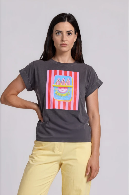 T-Shirt Cotton Sardines 